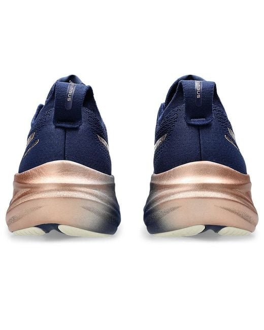 Asics Blue (Wmns) Gel-Nimbus 26 Platinum