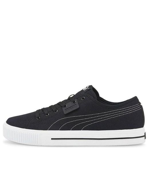 PUMA Ever Cv Casual Skateboarding Shoes Black White | Lyst