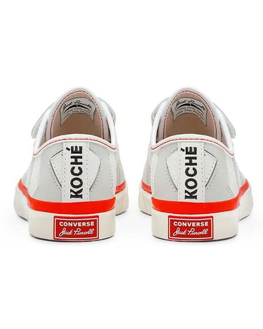Converse White (Wmns) Koch X Jack Purcell Low Lunar Rock'