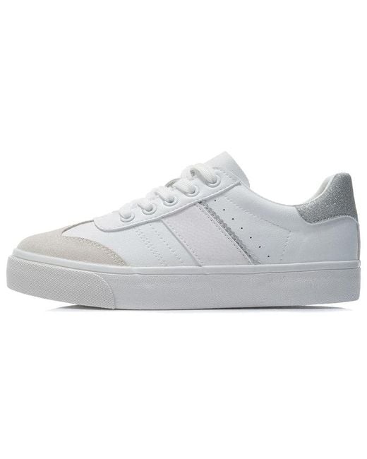 Li-ning White (Wmns) Vulc Lite
