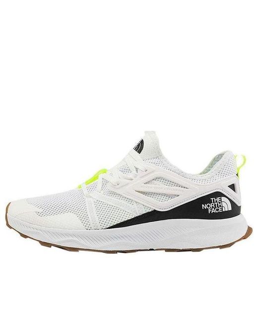 The North Face White Oxeye Running Shoes for men