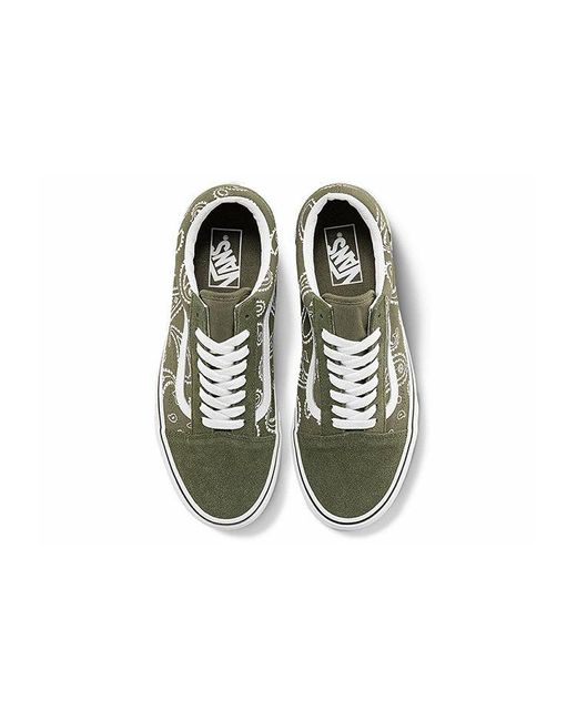 Vans Brown Old Skool 'Peace Paisley for men