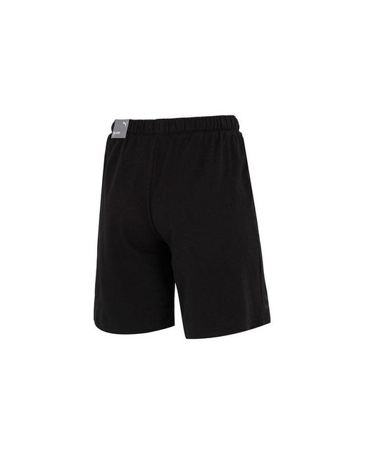 PUMA Black Logo Nature Shorts for men