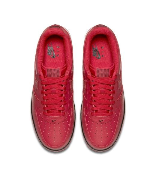 Nike Red Air Force 1 'Pivot Pack' for men