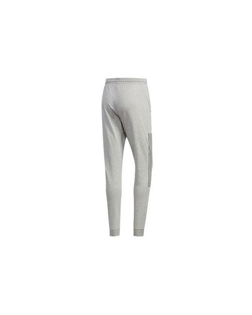 Adidas Gray Neo Stripe Casual Bundle Feet Sports Long Pants for men