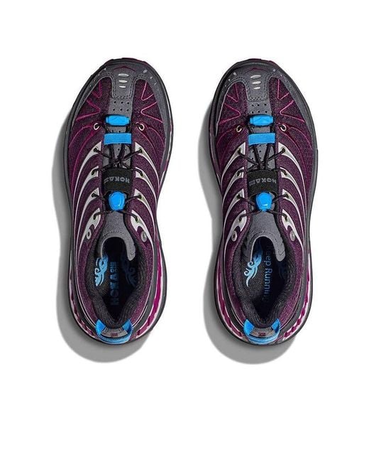 Hoka One One Purple Stinson Evo Og 'Aubergine Fuchsia' for men