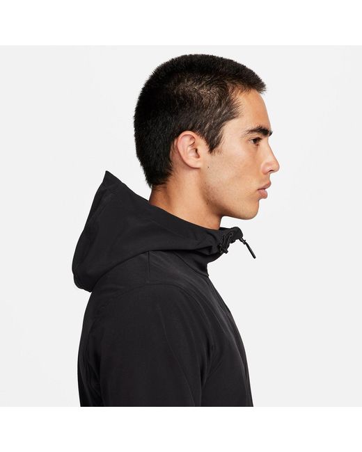 Nike Blue Repel Unlimited Water-Repellent Hooded Versatile Jacket for men