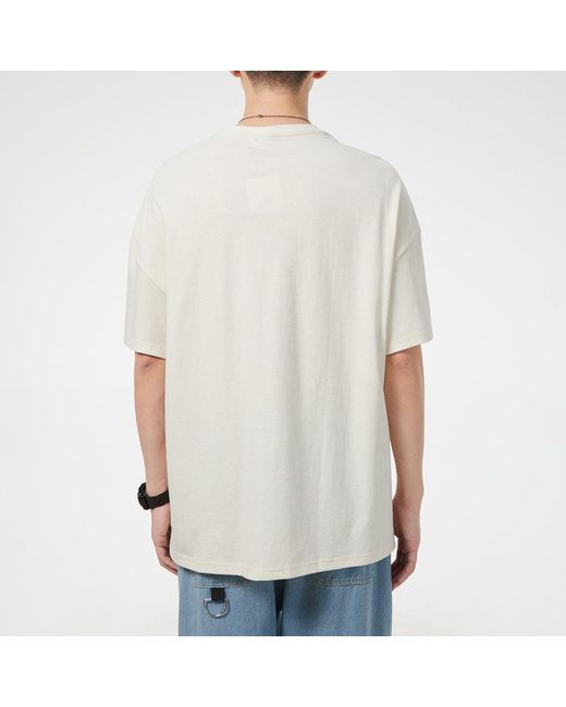 PUMA White Sport Running Trainingwork Outfast Dringbreathable Fabric Round Neckshort Sleeve for men