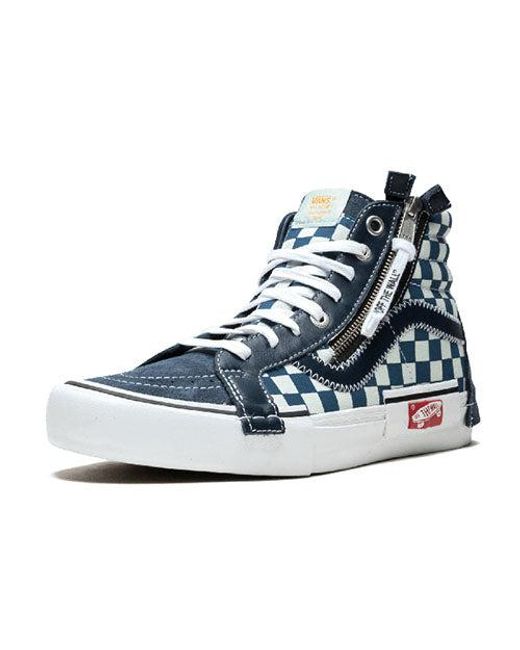 Vans Blue Sk8-Hi Cap Lx 'Dress' for men