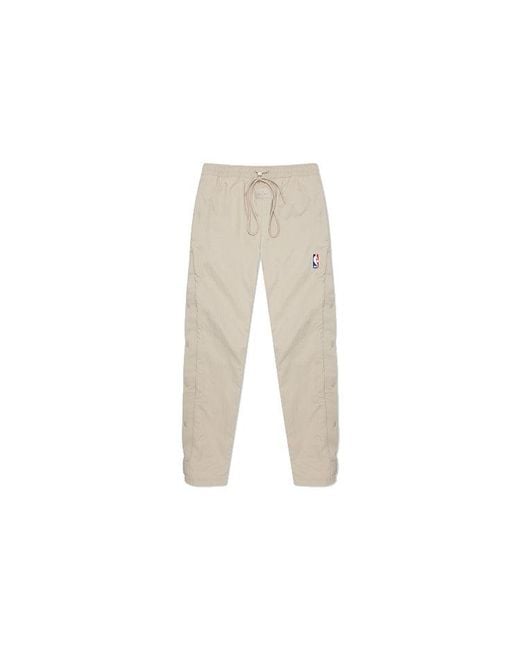 Nike Natural X Fear Of God X Nba Crossover Side Solid Color Sports Pants for men