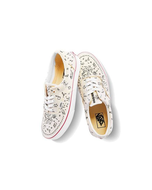 Vans White Era Graffiti for men