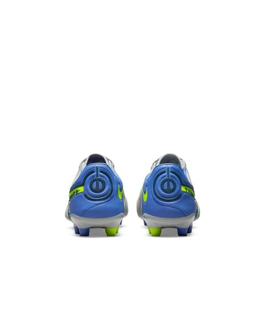 Nike White Legend 9 Pro Ag Soccer Shoes for men