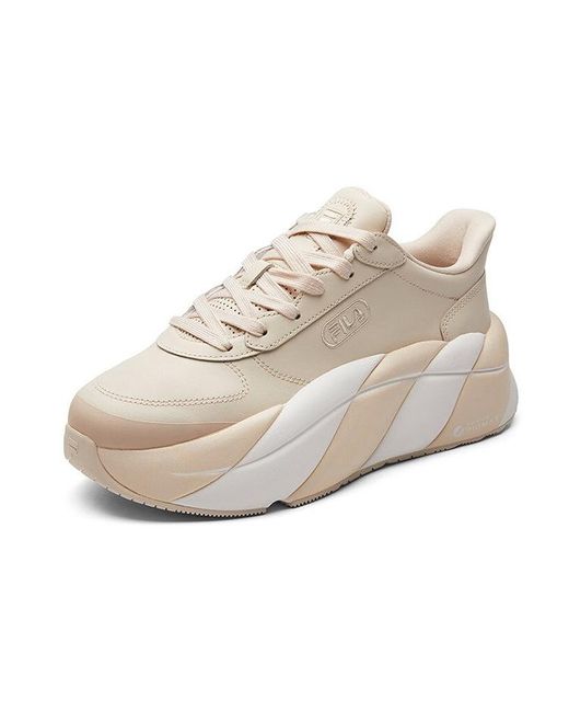 Fila White (Wmns) Gelato Low Top Running Shoes