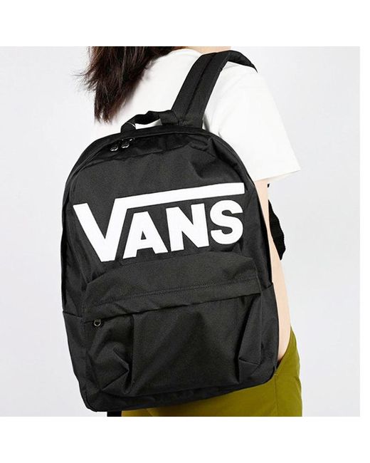 Vans Black Old Skool Drop V Backpack for men