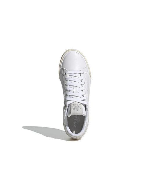 Adidas White (Wmns) Originals Court Tourino