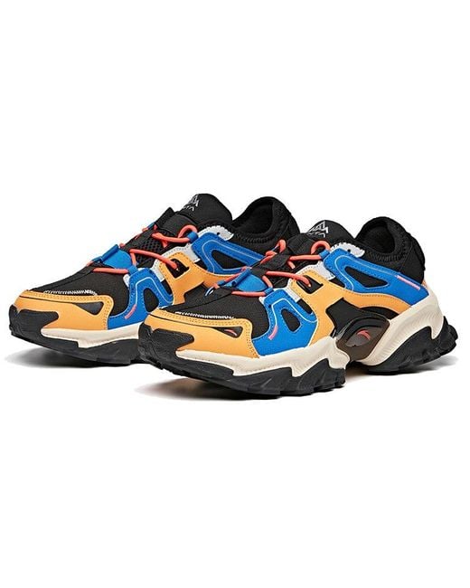 Anta Blue Hiking Shoes for men