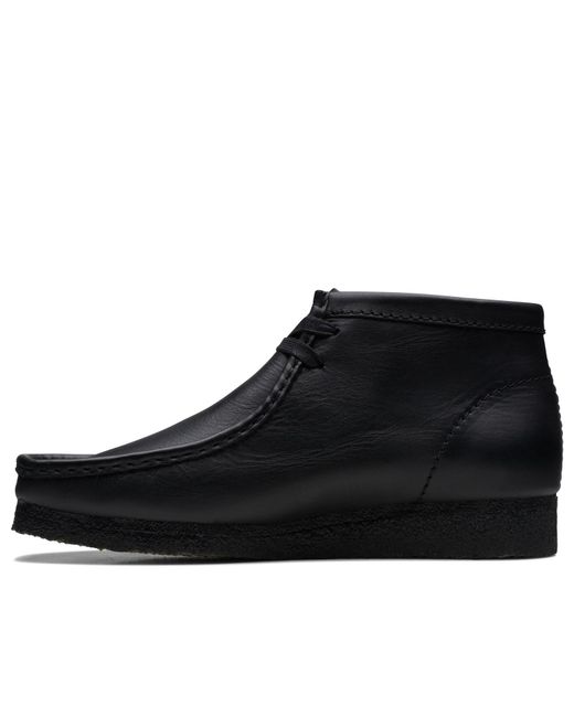 Clarks Black Wallabee Boots for men