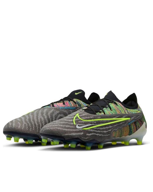 Nike Green Phantom Gx Elite Fusion Ag Pro Glow Volt' for men