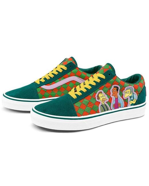 Vans Green The Simpsons X Old Skool 'Moe's Tavern' for men