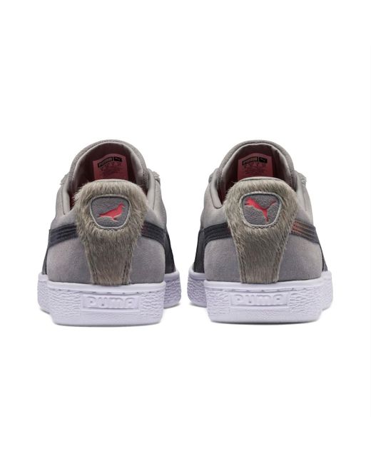PUMA Blue Jeff Staple X Suede 'Pigeon' for men