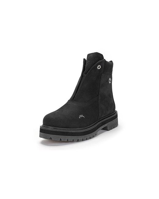 Timberland Black (Wmns) X A Cold Wall 6 Inch Premium Side Zip Boot 'Jet Nubuck'