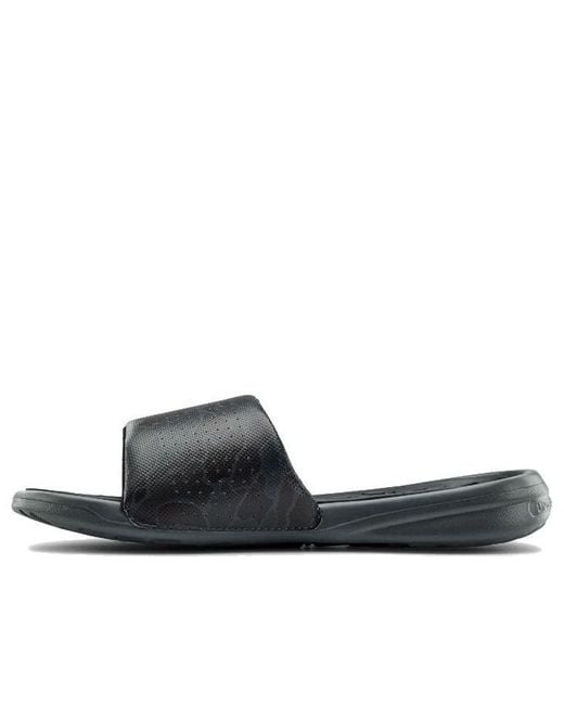Under Armour Blue Playmaker Diverge Slides Slippers for men
