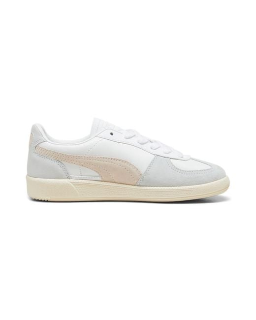 PUMA White Palermo Lth for men