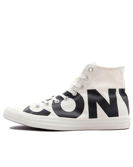 Converse Black Chuck Taylor All Star Hi Top Logo for men