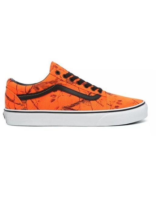 Vans Brown Realtree X Old Skool 'Blaze Camo' for men