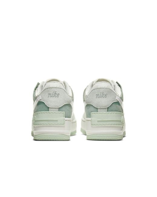 Nike White (Wmns) Air Force 1 Shadow 'Pistachio Frost'