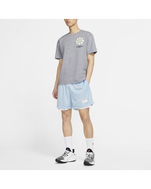 Nike Blue As Nk Standard Issue Mesh Sh Lt Armory for men