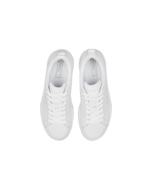 PUMA White (Wmns) Mayze Wedge 'Triple'