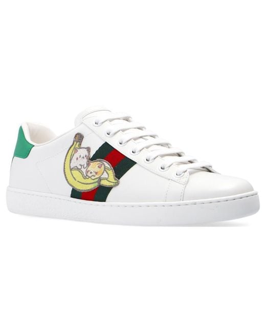 Gucci White (Wmns) Bananya X Ace
