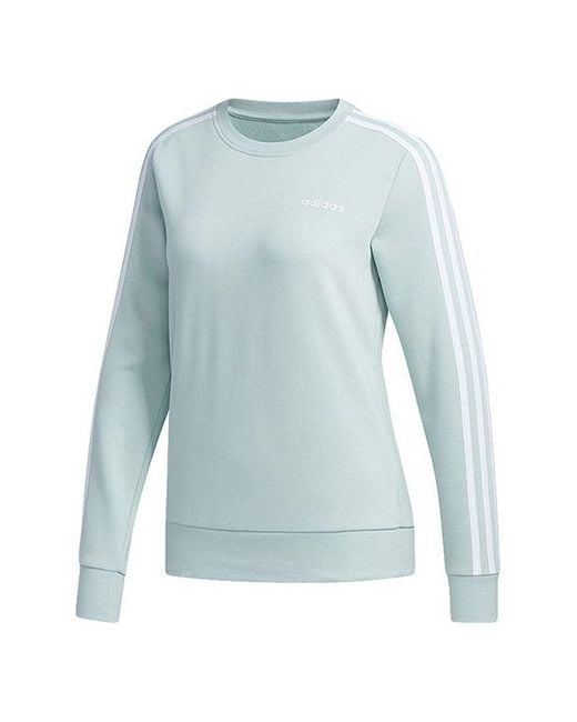 Adidas Blue (Wmns) Essentials 3-Stripes Jumper