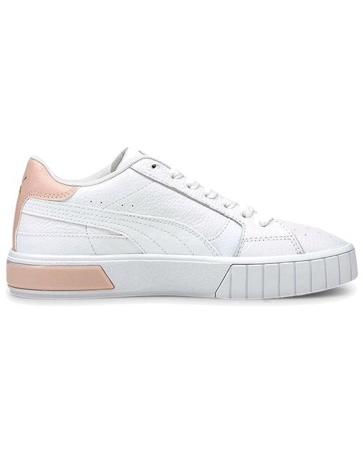 PUMA White (Wmns) Cali Star Peachskin'