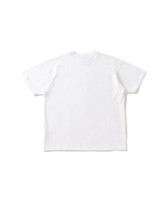 Nike White Af1 Round Neck Loose Casual Sports Short Sleeve T-Shirt Camo' for men