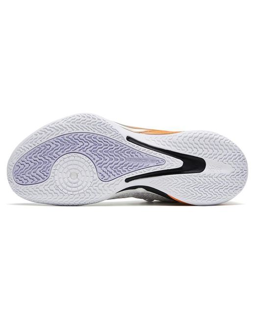 Anta White Light Crazy Up 4 'Rocket Tail Flame' for men