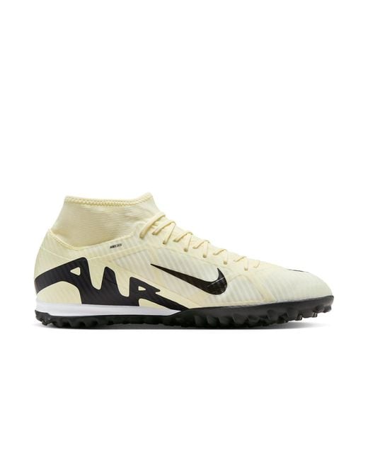 Nike White Mercurial Superfly 9 Academy Tf High 'Lemonade' for men