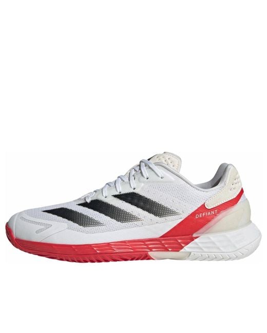 Adidas White Defiant Speed 2 for men
