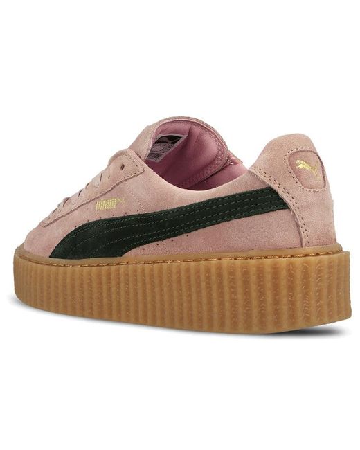 PUMA Brown (Wmns) Fenty X Suede Creeper 'Dirty Rose'