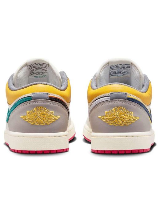 Nike Blue 1 Low Premium 'Lace Toggle' for men