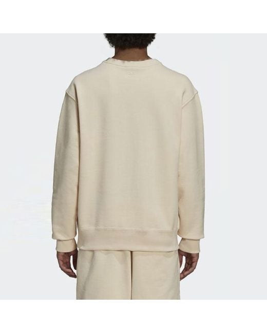 Adidas Adida Origina X Pharre Wiia Baic Crewneck White