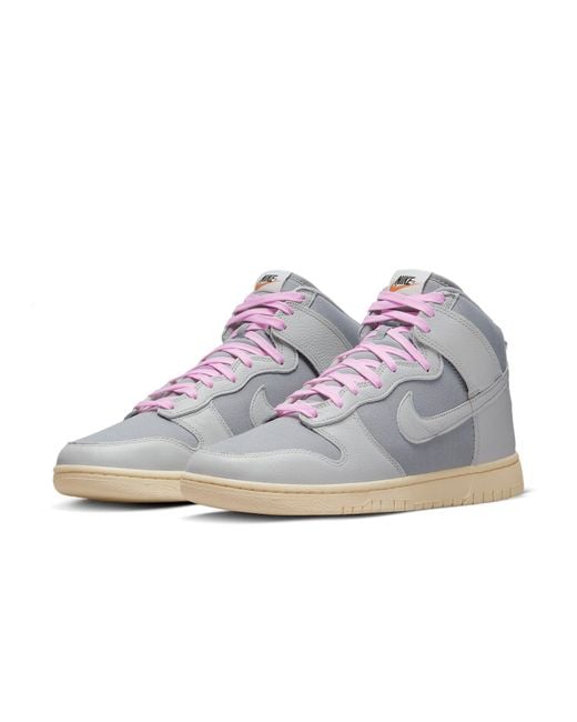 Nike Gray Dunk High Vintage 'Certified Fresh for men