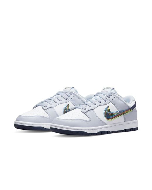 Nike Blue Dunk Low '3D Swoosh' for men