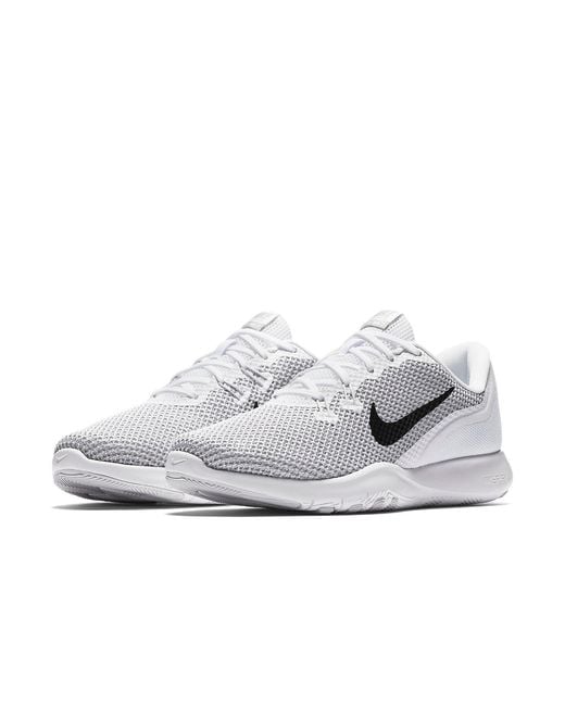 Nike White (Wmns) Flex Trainer 7 Low-Top