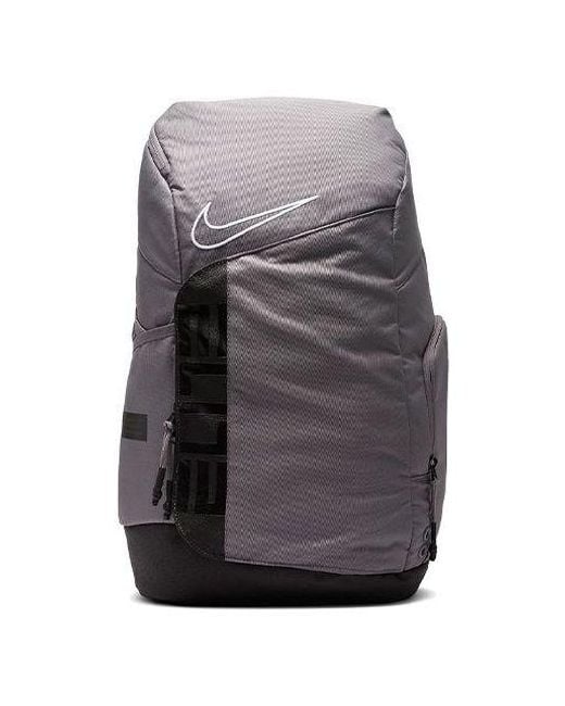Nike Basketball School バックパック グレー Nike Elite Pro Basketball Schoolbag Backpack in Gray | Lyst