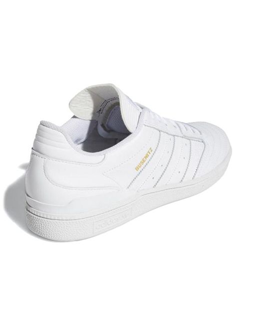 Adidas White Busenitz Metallic' for men