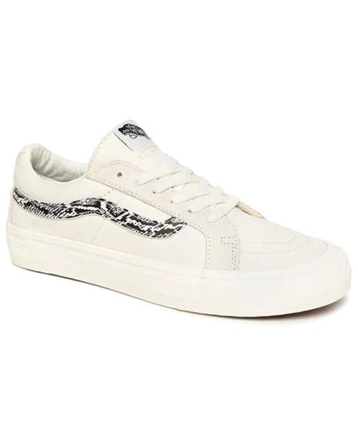 Vans White Sk8-Low Reissue Sf for men