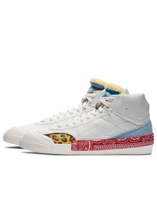 Nike White Drop-Type Mid for men