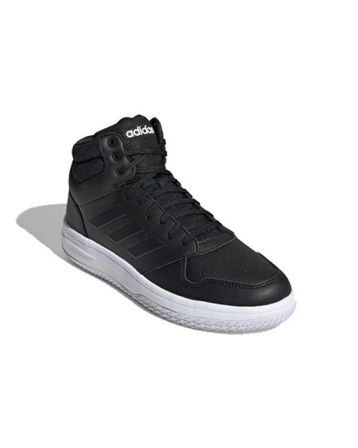 Adidas Black Vintage Basketball Shoes for men